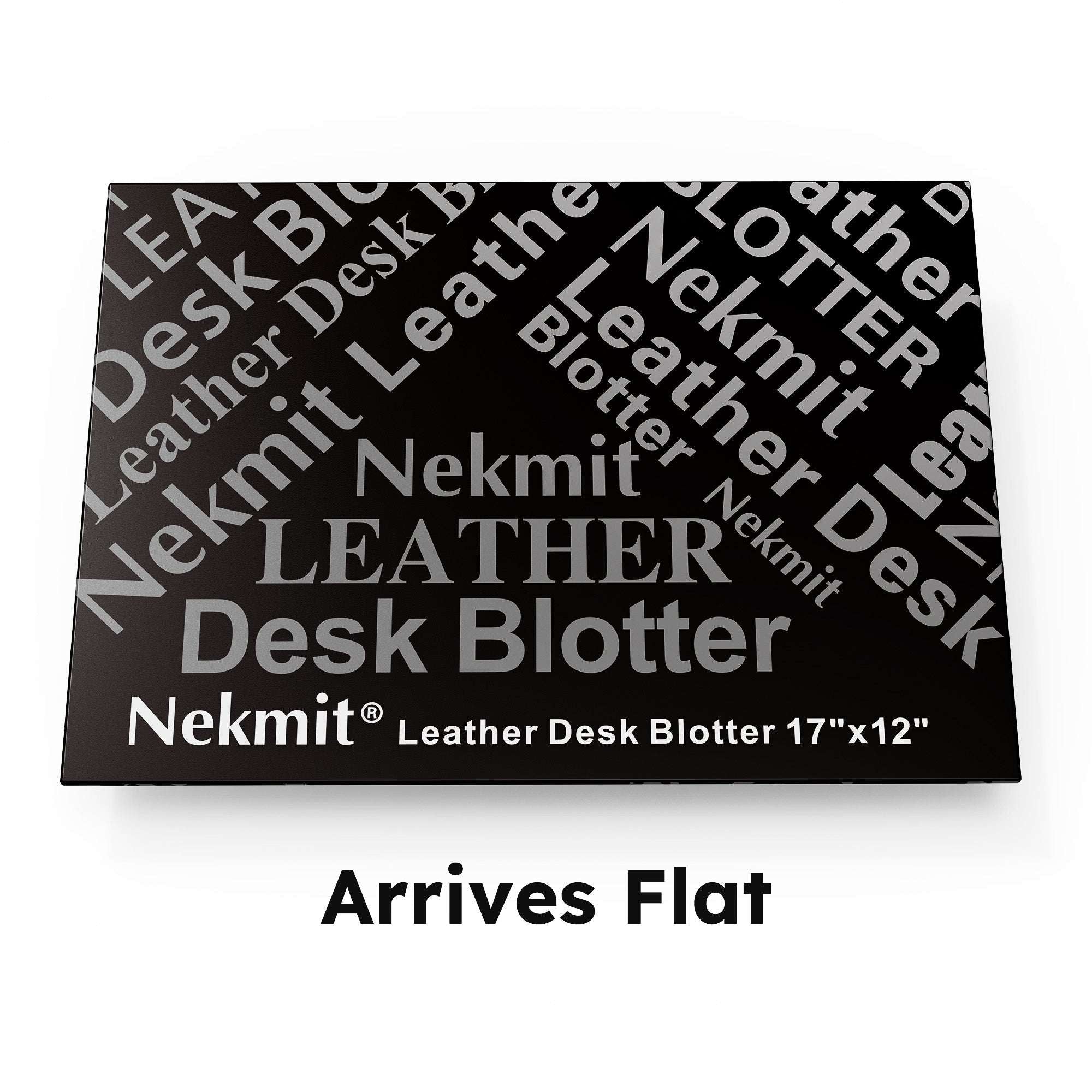 Leather Desk Mat - Green 17"x12"