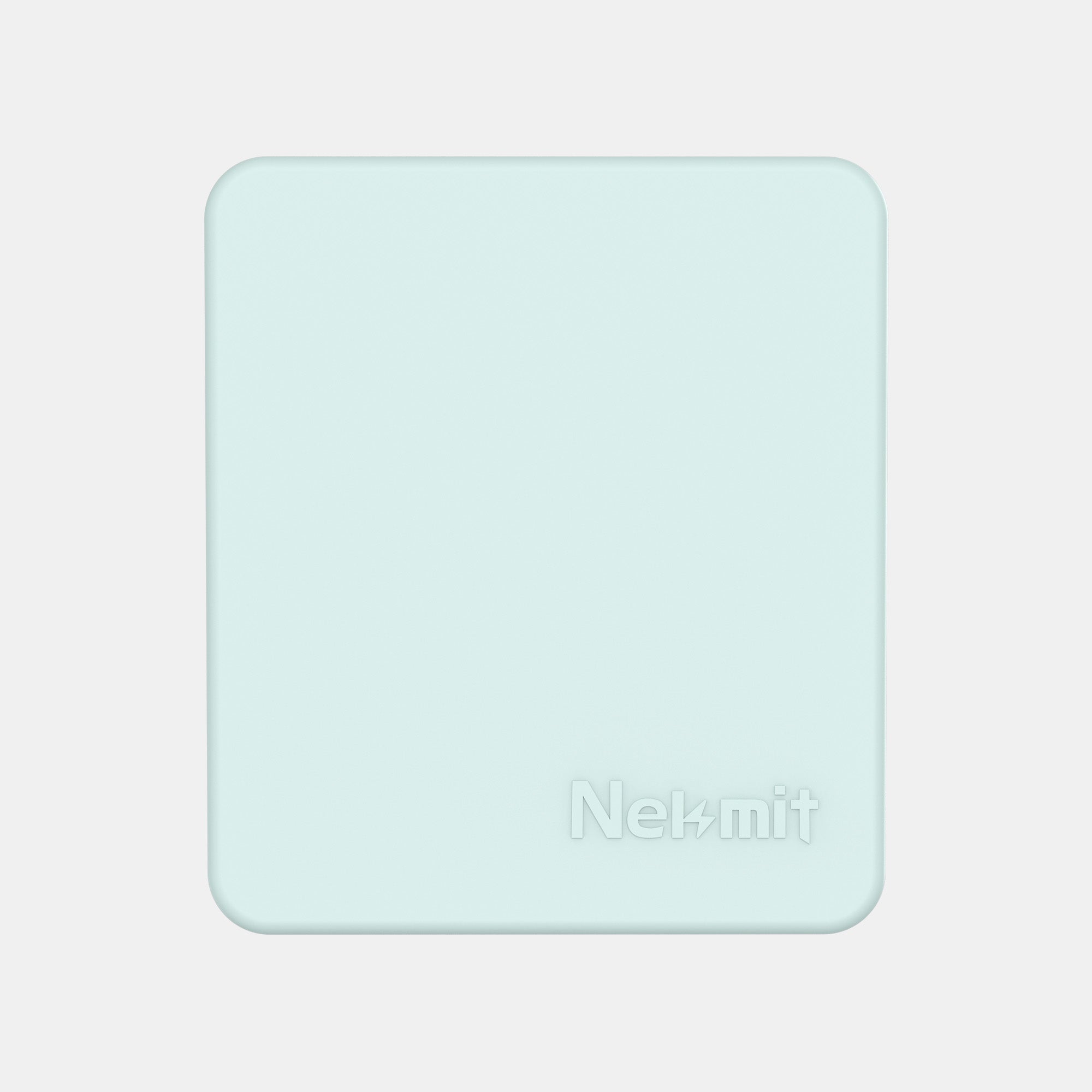 Light blue square with 'Netatmo' branding on a light gray background