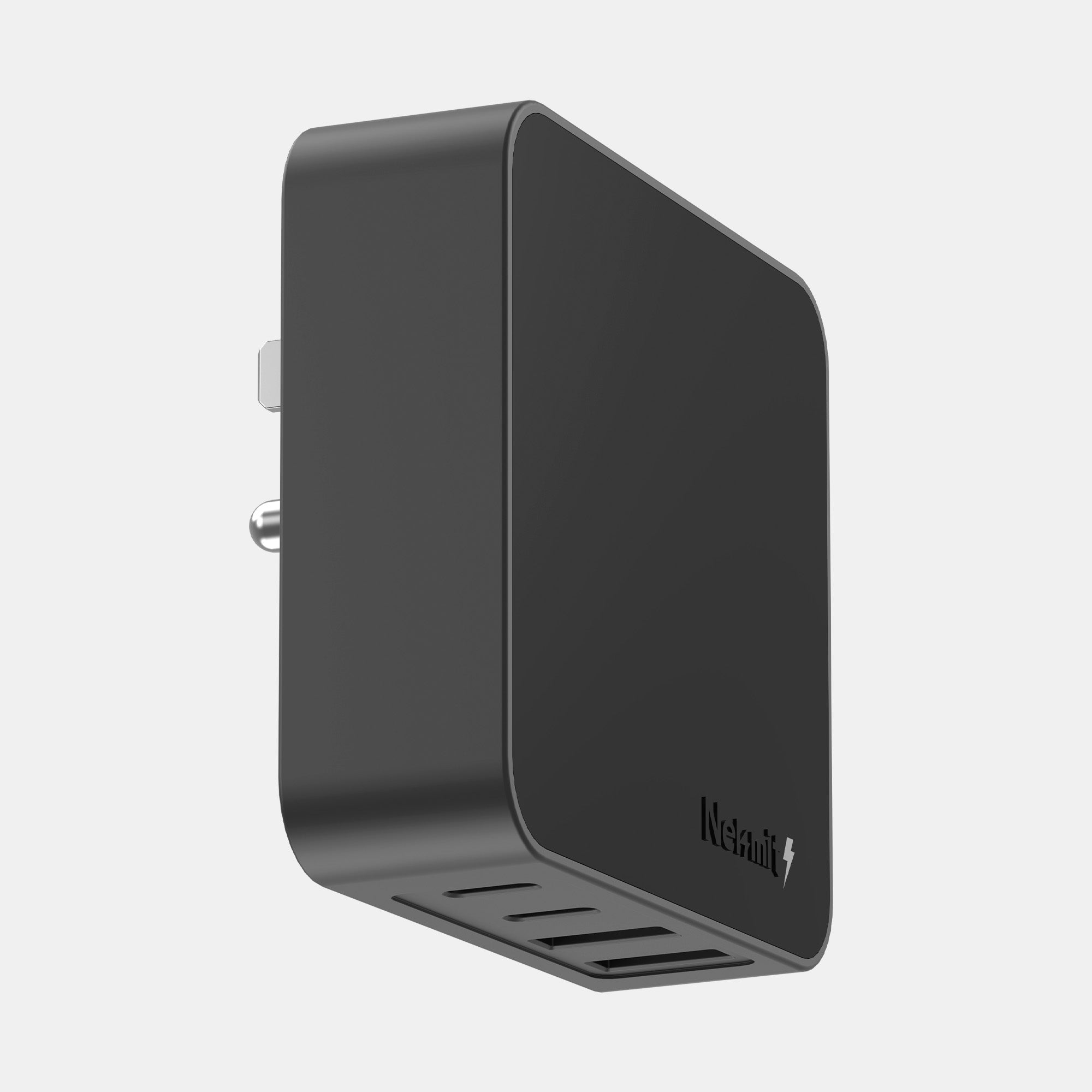 Black electronic device with 'Mcdodo' branding on a white background