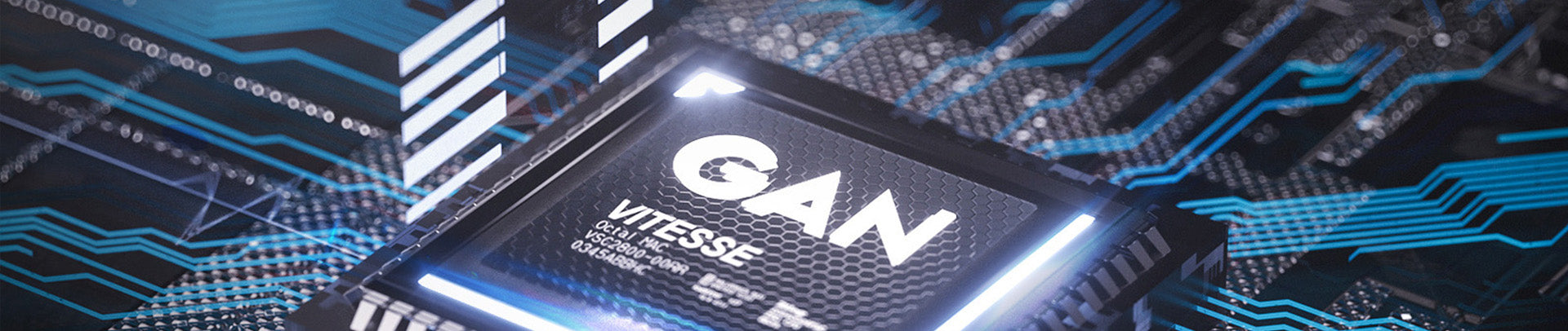 Close-up of a computer chip with 'YFESS' branding on a circuit board