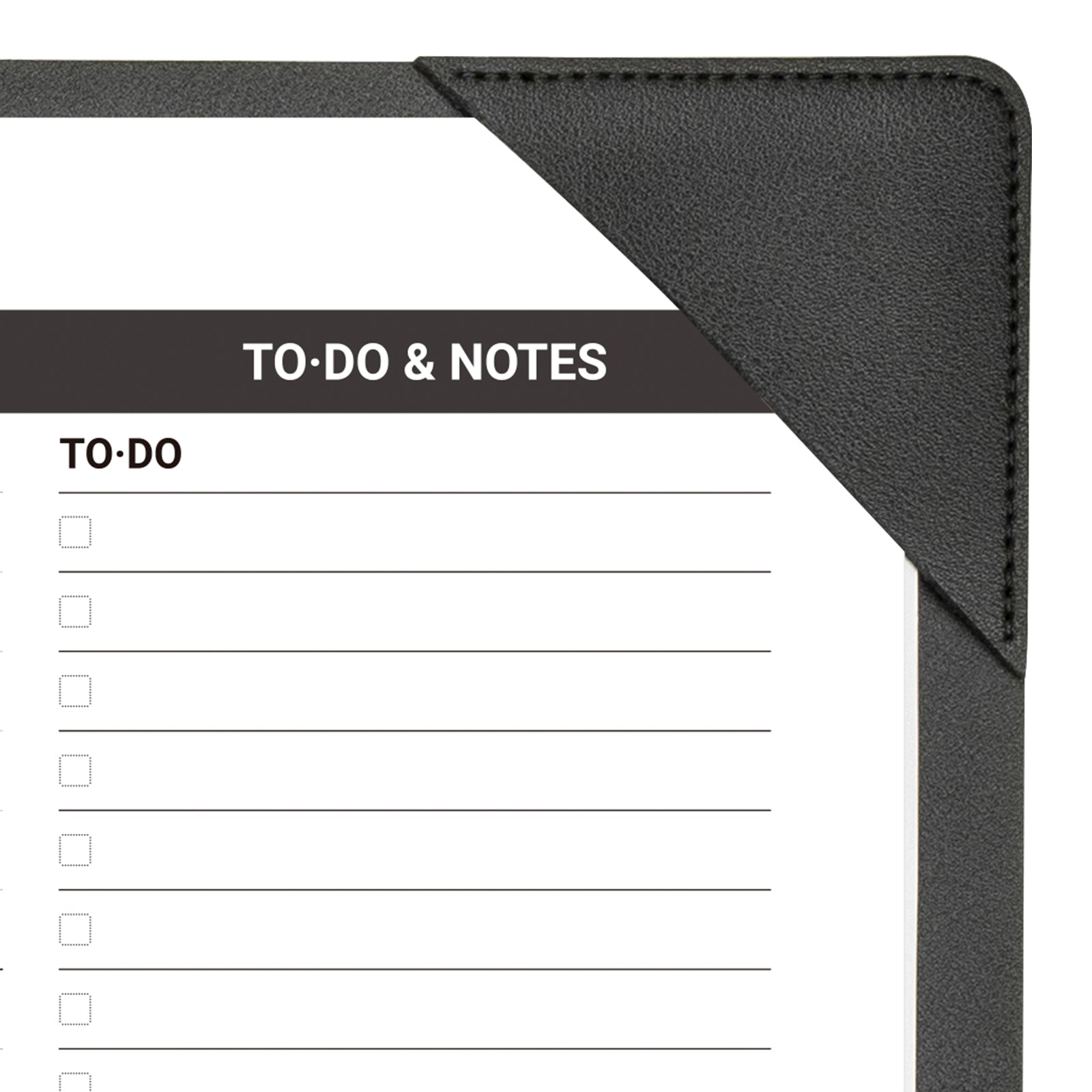 Nekmit 2025-2026 PU Large Desk Pad Calendar 21" x 16.5" (January 2025 - June 2026)