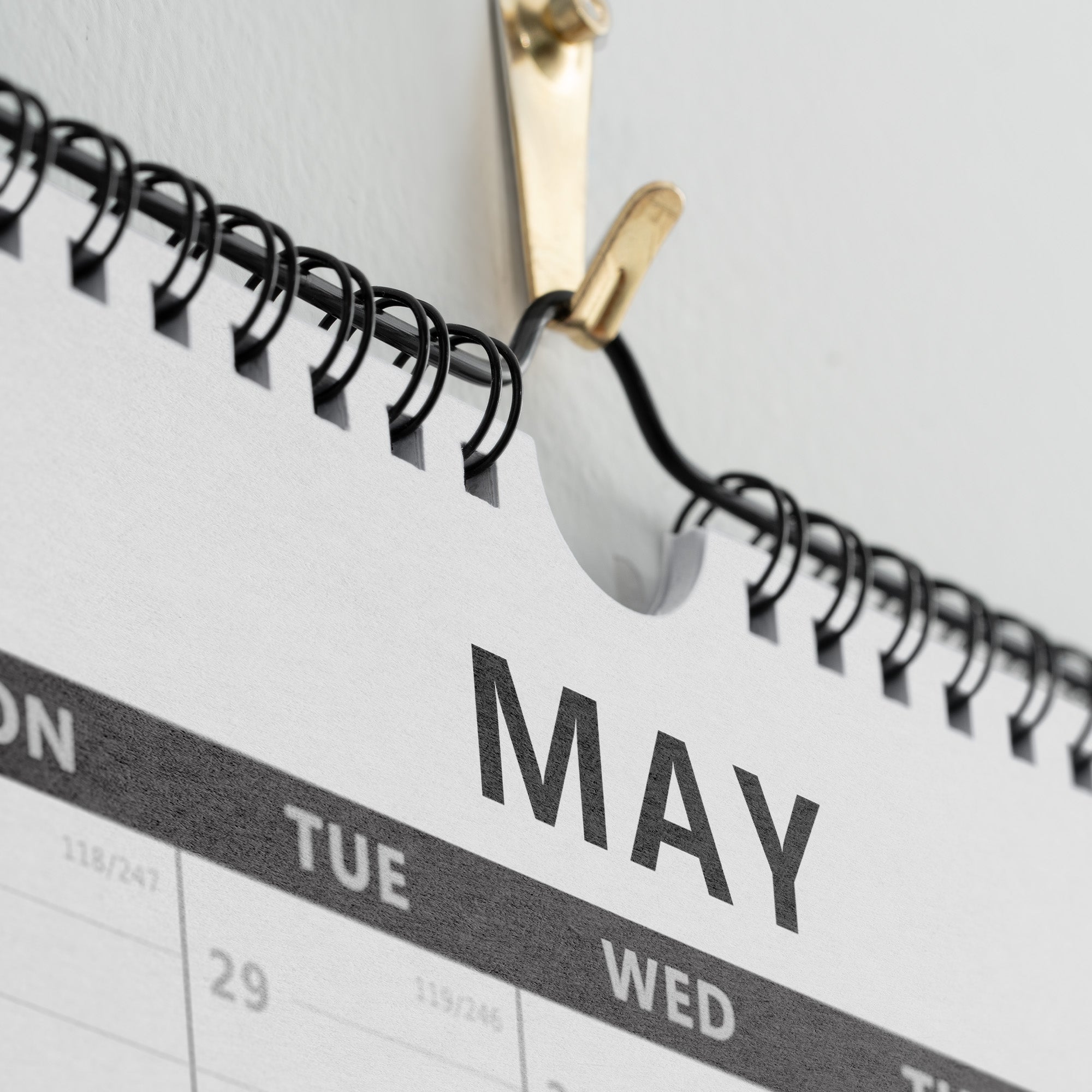 Nekmit 2025 - 2026 Wirebound Wall Calendar 15" x 12"