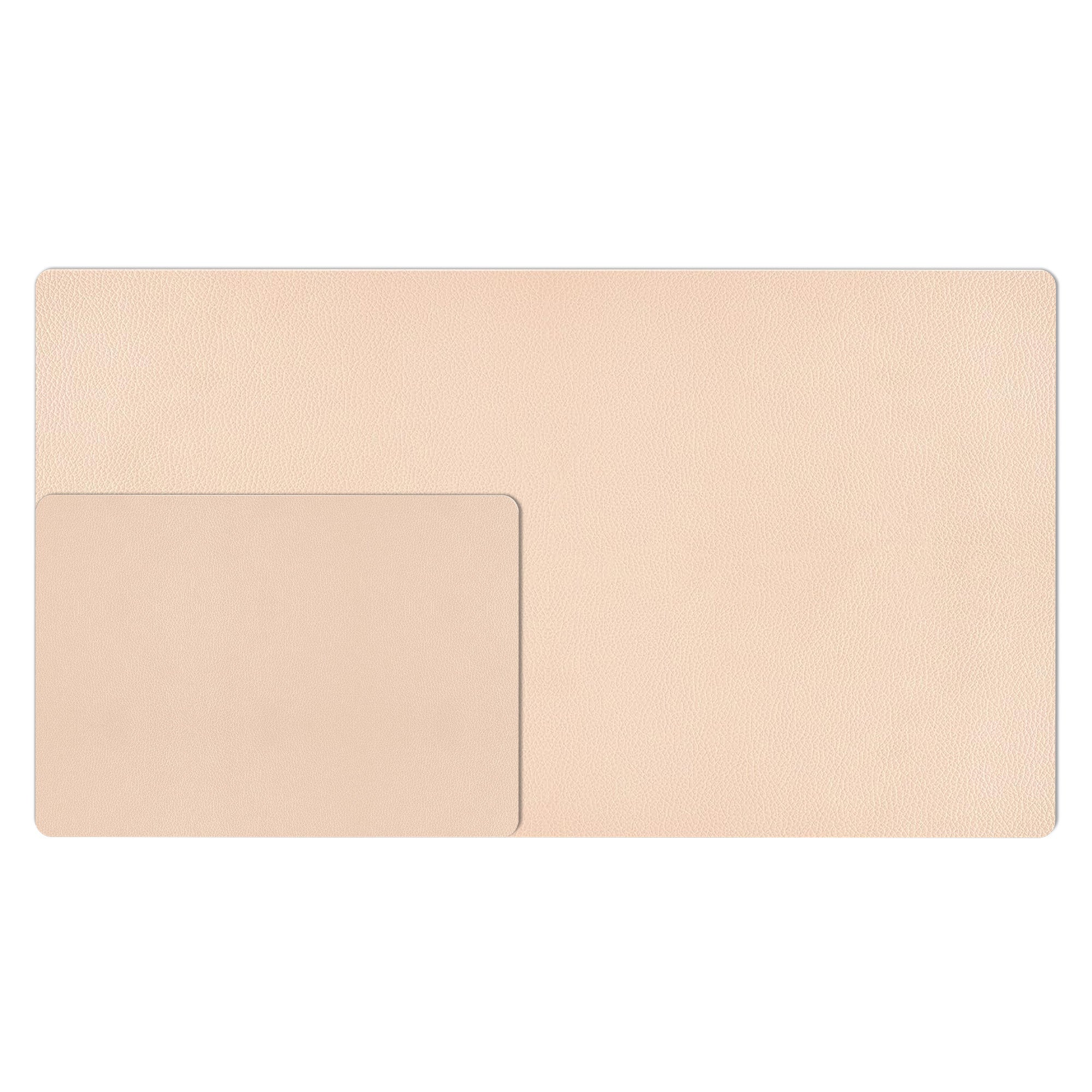 Nekmit Leather Desk Blotter Pad Apricot