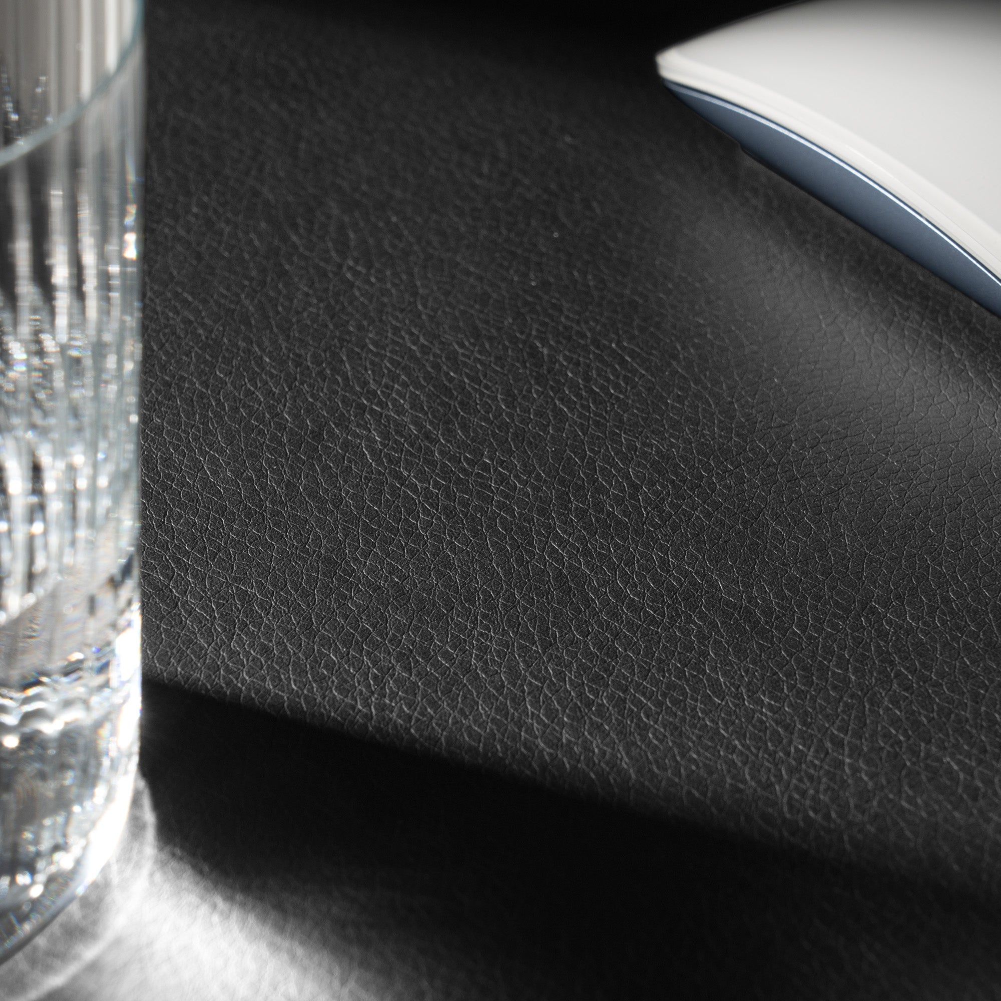 Nekmit Leather Desk Blotter Pad Black