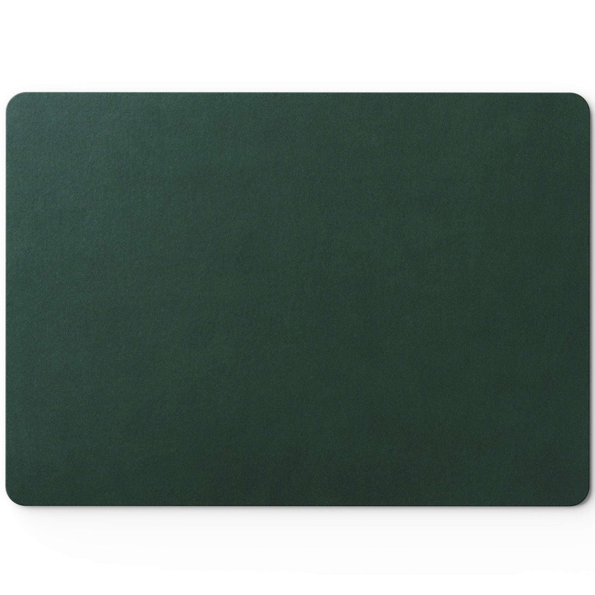 Leather Desk Mat - Green 17"x12"