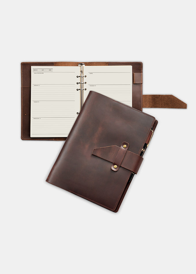 2025-2026 Binder Genuine Leather Planner