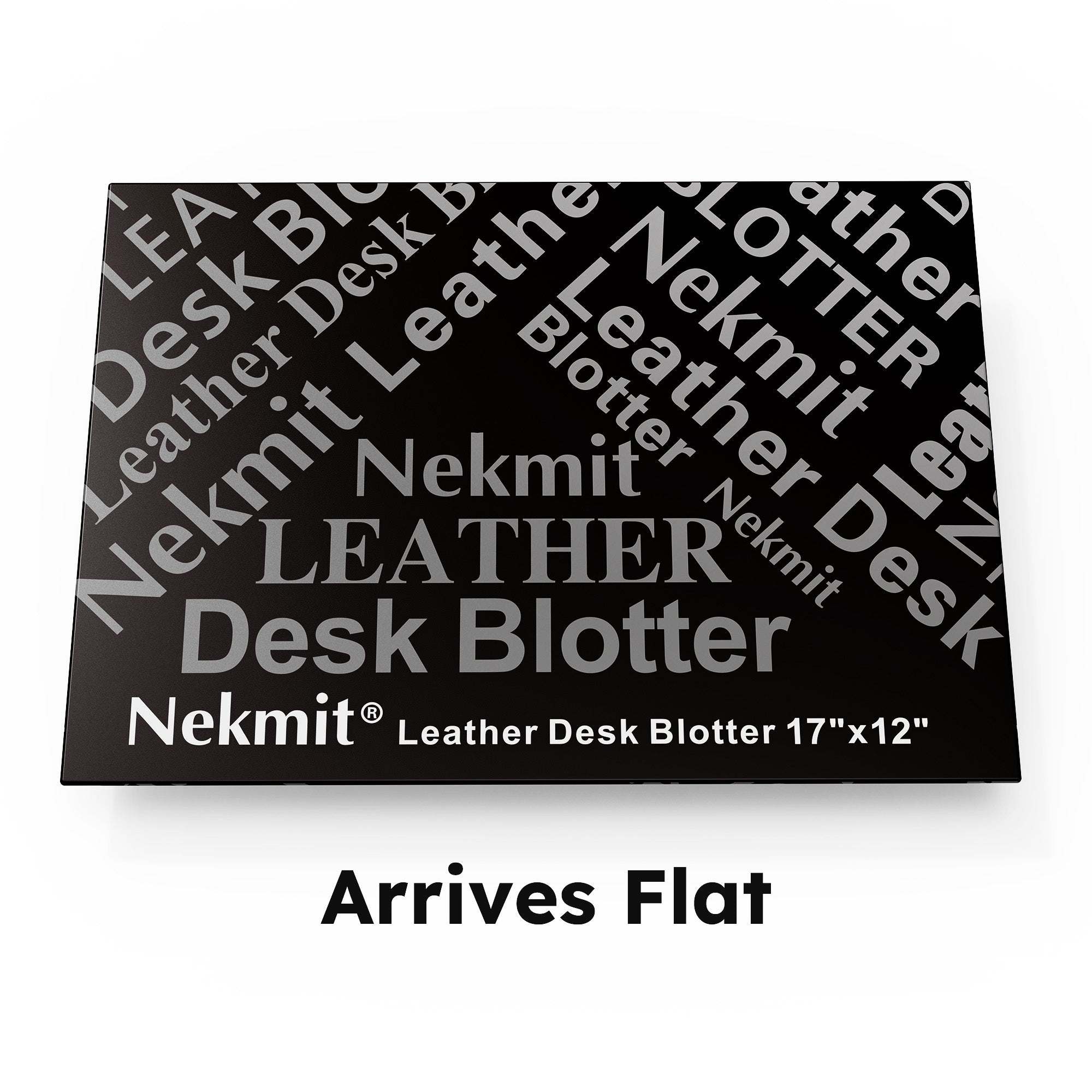 Leather Desk Mat - Green 17"x12"