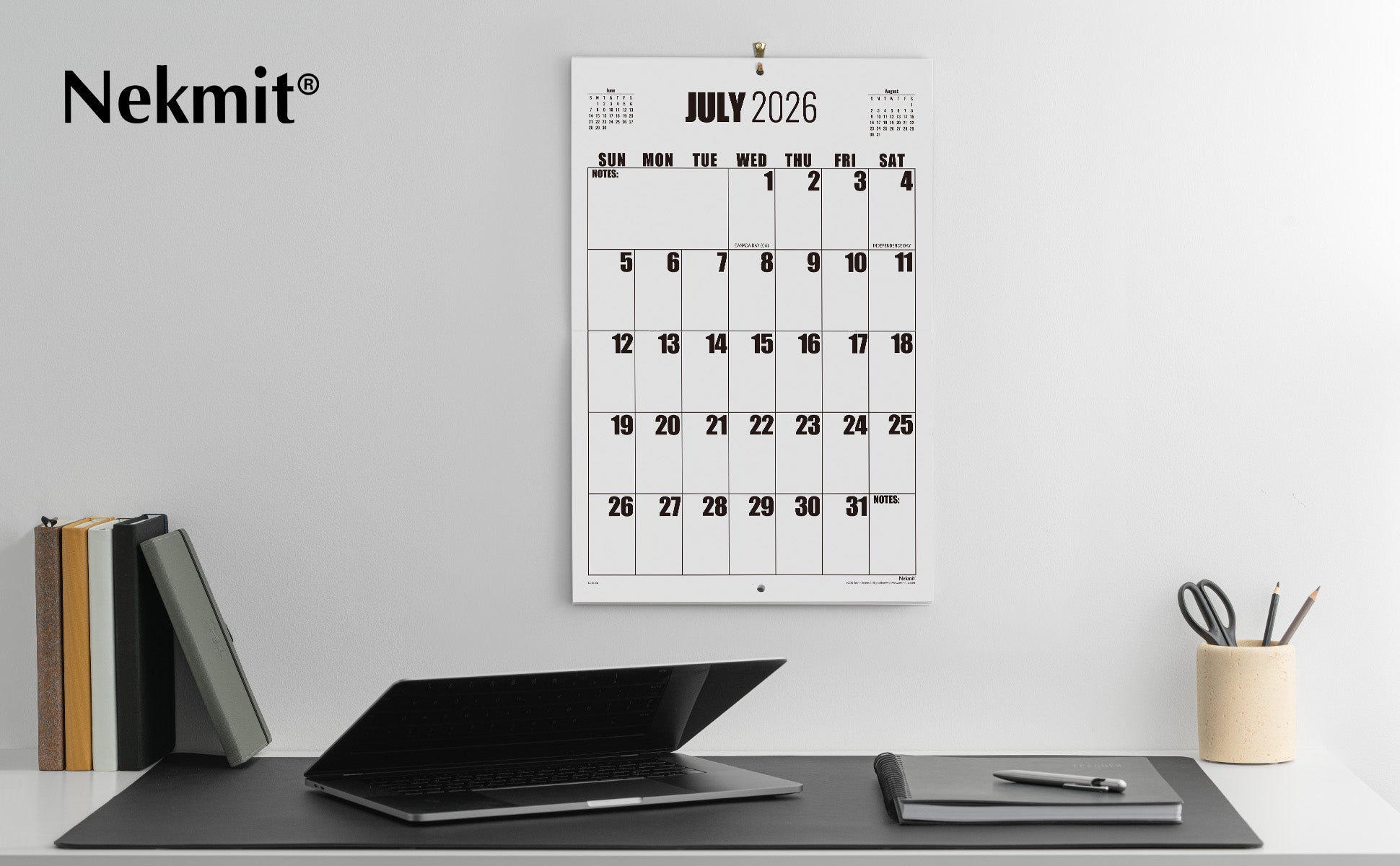 2026-2027 Large Print Big Grid Wall Calendar