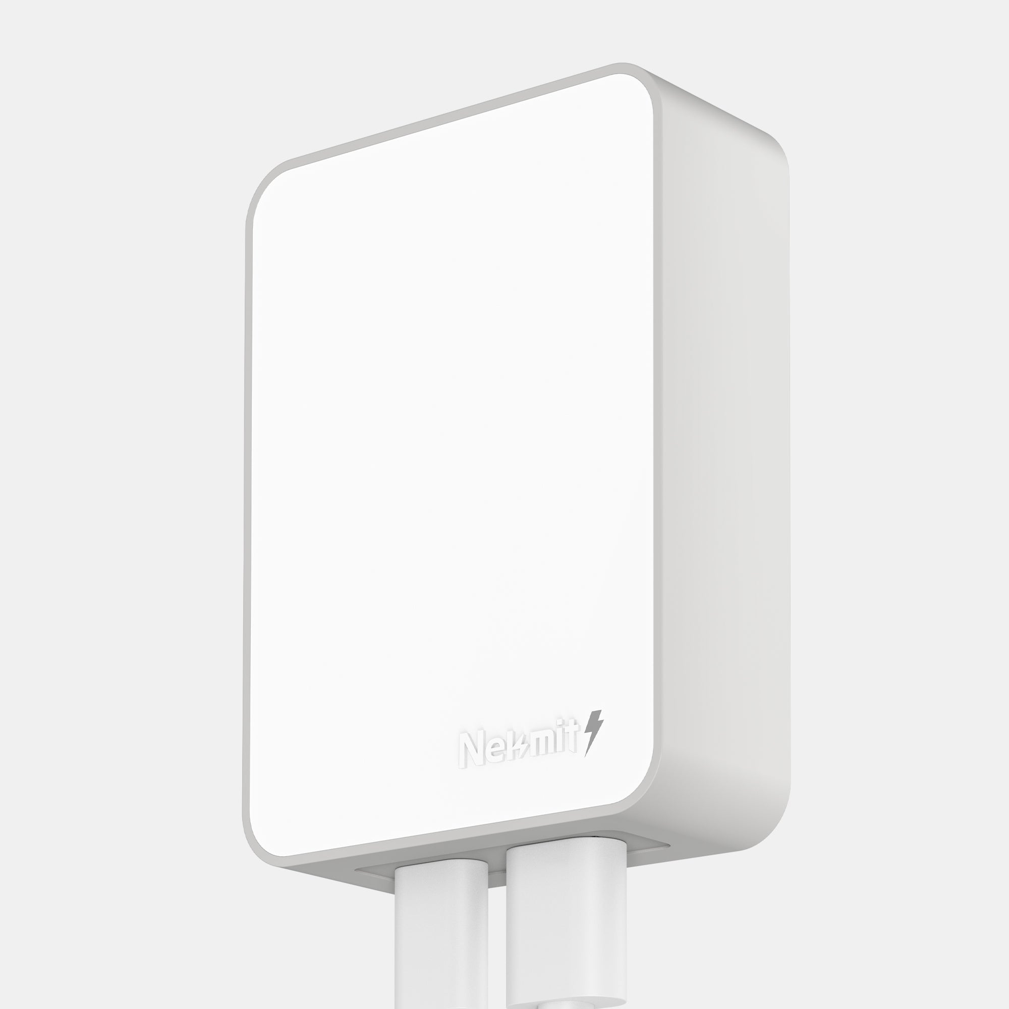 White rectangular device with 'Naim' branding on a light gray background