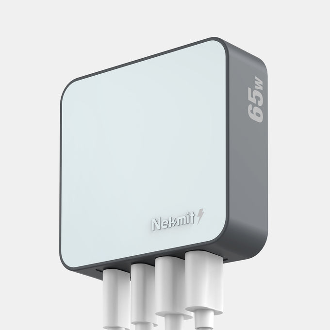 65W Flat GaN Multi-Port Fast Charger