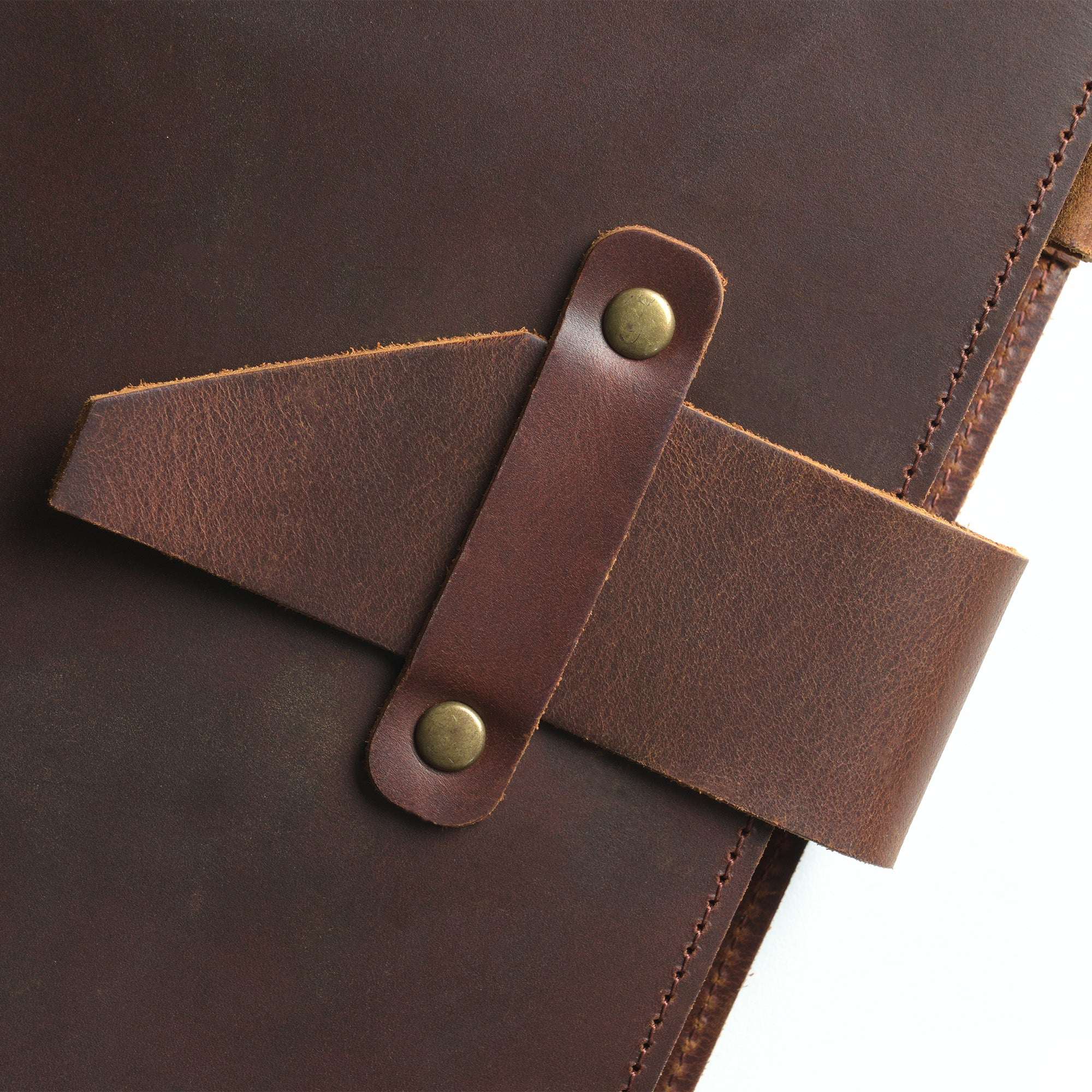 Nekmit A5 6-Ring Binder Genuine Leather Planner Cover