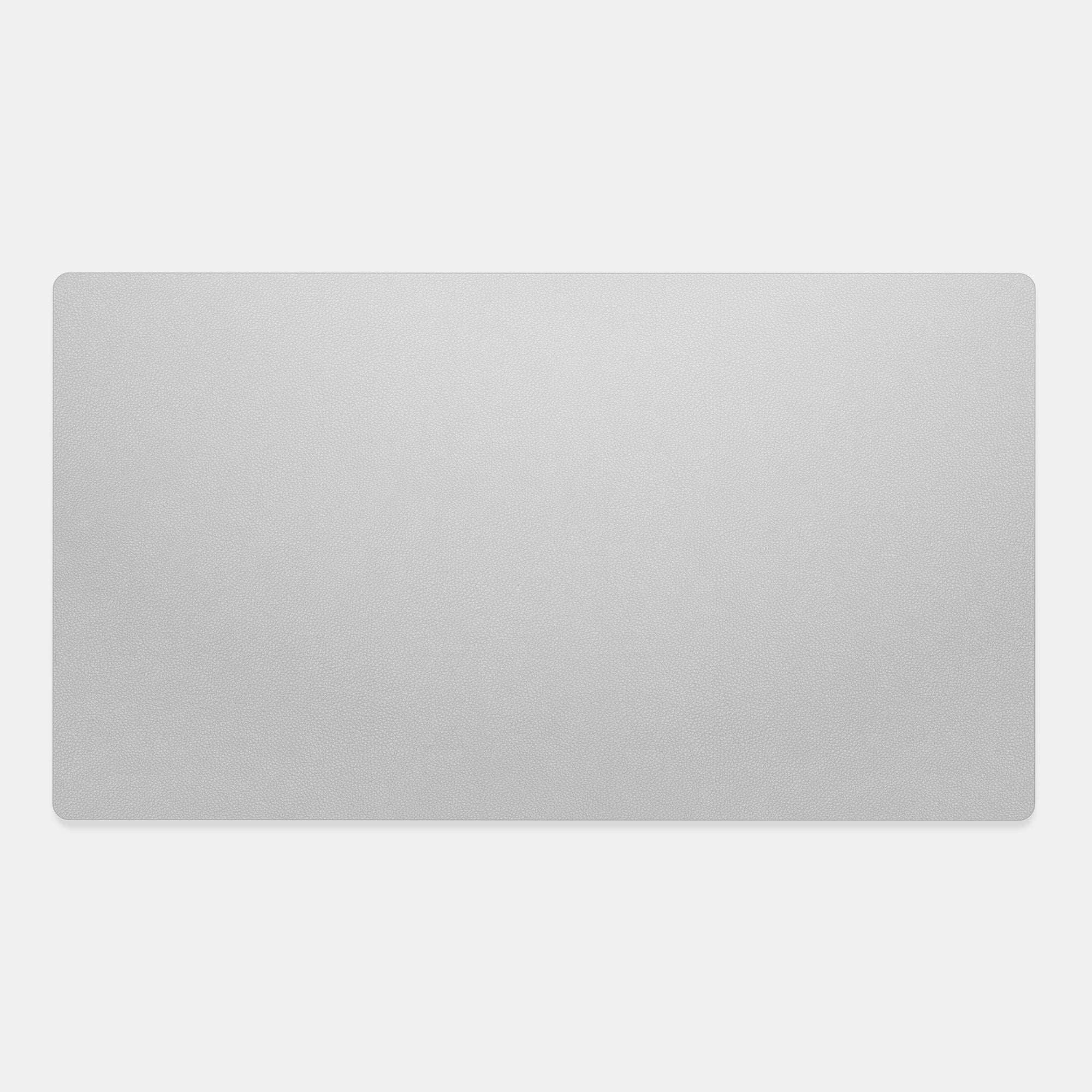 Leather Desk Mat - Grey 36"x20"