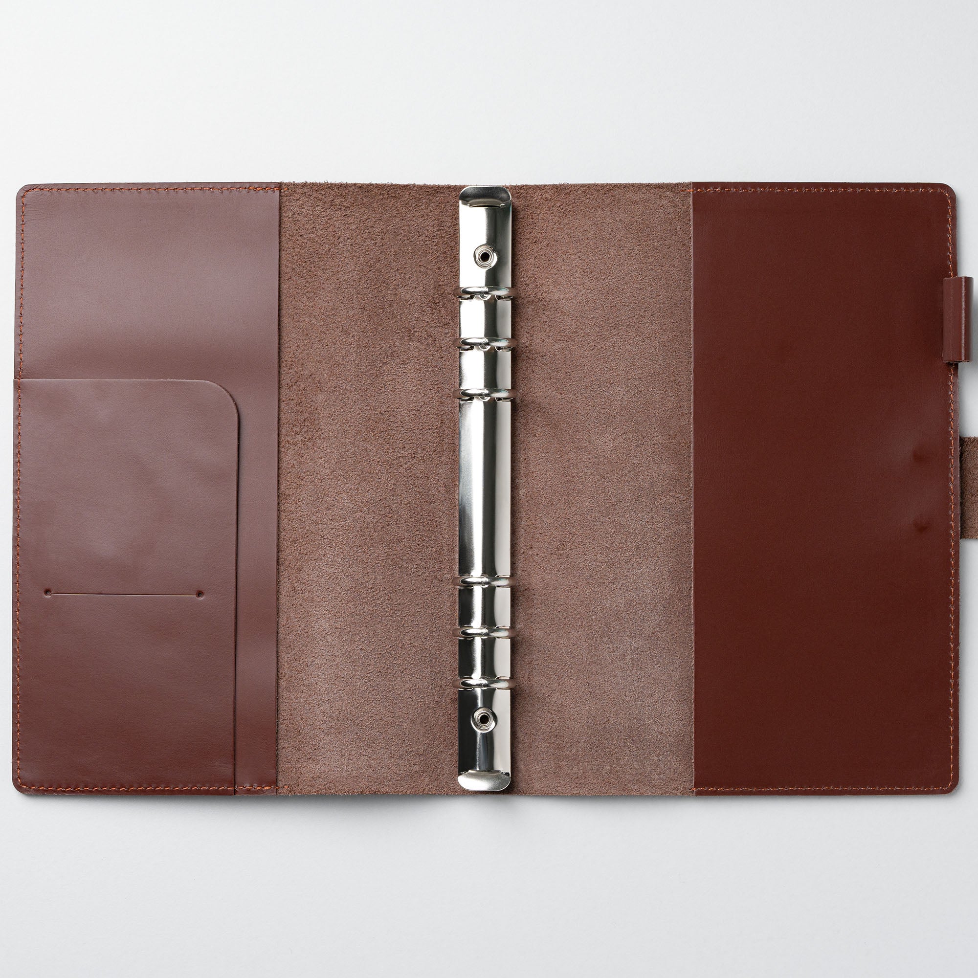 Nekmit Binder Genuine Leather Planner Cover